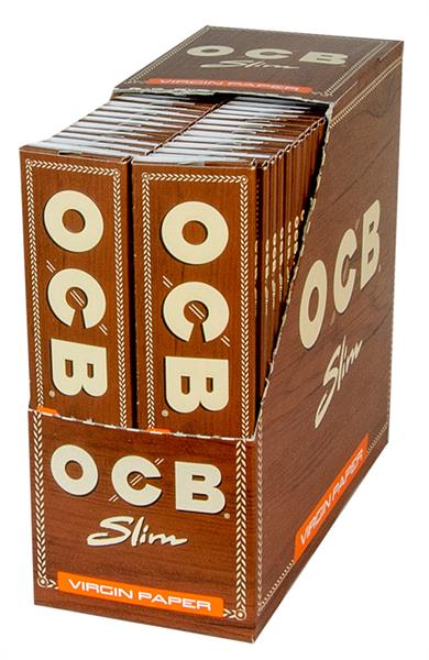 Virgin Slim Unbleached Papers OCB Großhandel B2B