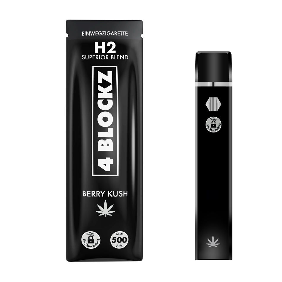 4 BLOCKZ H2 Vape - Berry Kush großhandel