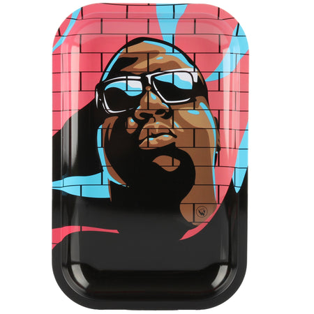 Biggie Smalls Hip Hop Legends Rolling Tray Drehunterlage Dreh-Tablett Tee Untersetzer Schale Mischeschale