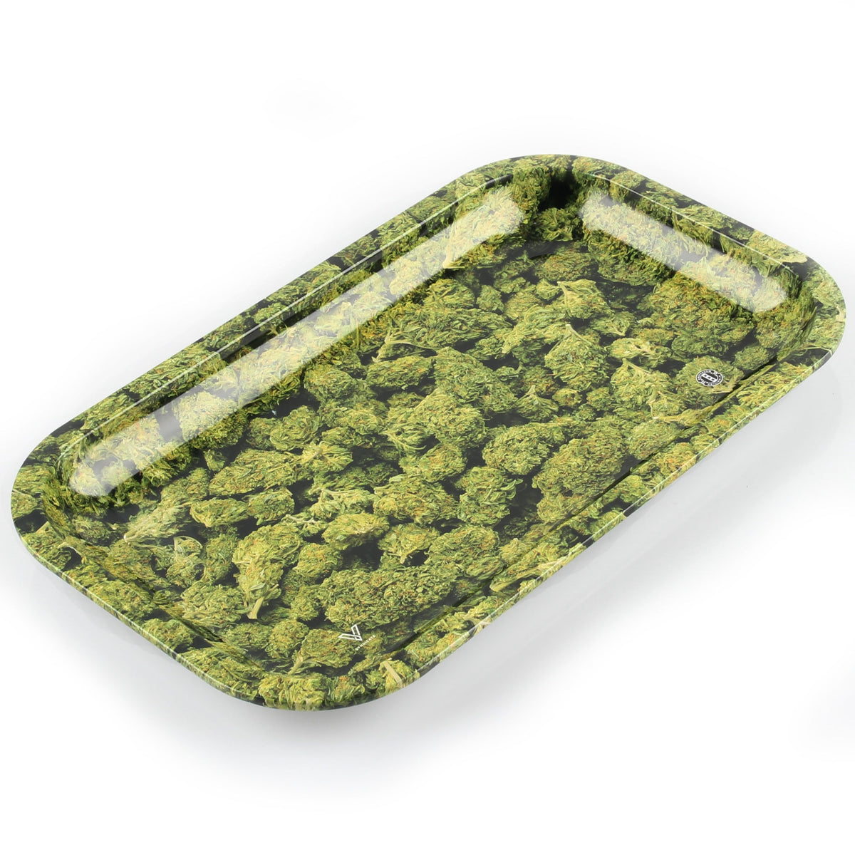 Buds Ott Cannabis Hanf Knollen Rolling Tray Drehunterlage Dreh-Tablett Tee Untersetzer Schale Mischeschale 2