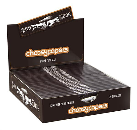 Bro Code King Size Slim Papers | Choosypapers Großhandel B2B