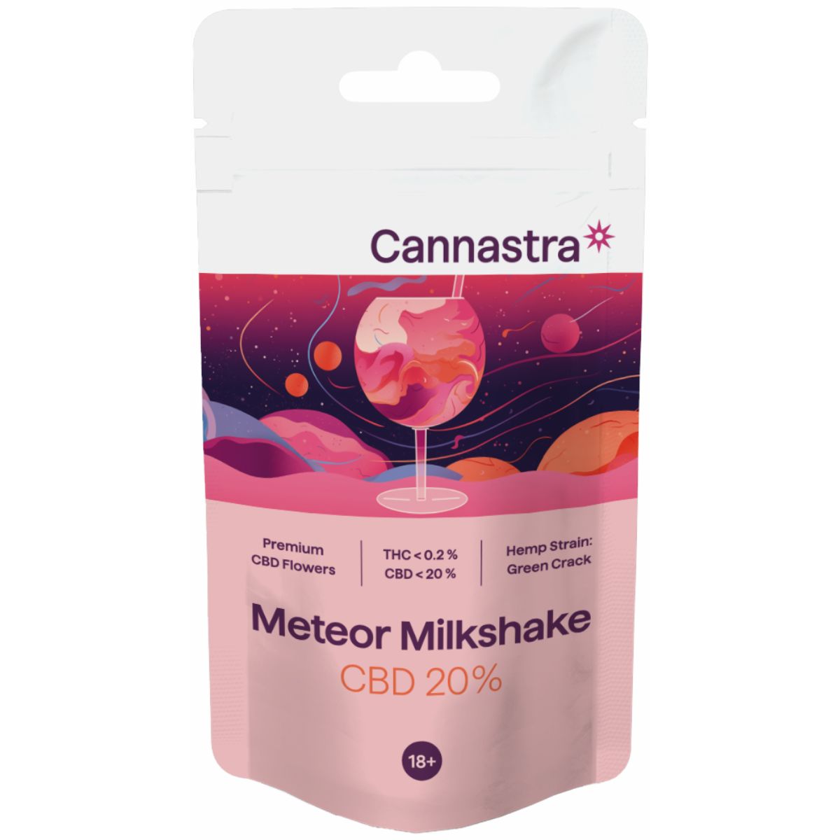 Cannastra® CBD Blüten Meteor Milkshake Großhandel