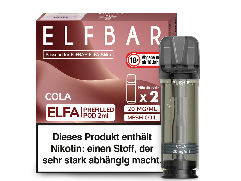 Elf Bar ELFA Pods Cola günstig im Großhandel B2B kaufen