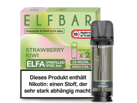 Elf Bar ELFA PodsStrawberry Kiwi günstig im Großhandel B2B kaufen