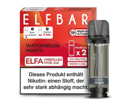 Elf Bar ELFA Watermelon Mojito Pods im Großhandel günstig kaufen