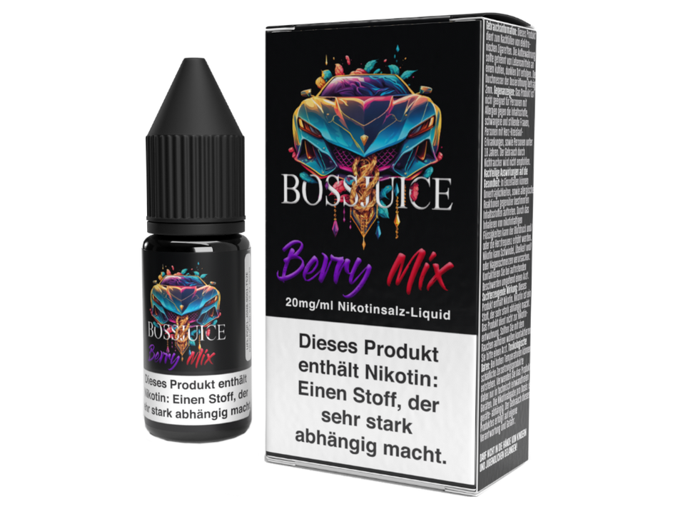 Boss Juice - Berry Mix - Nikotinsalz Liquid