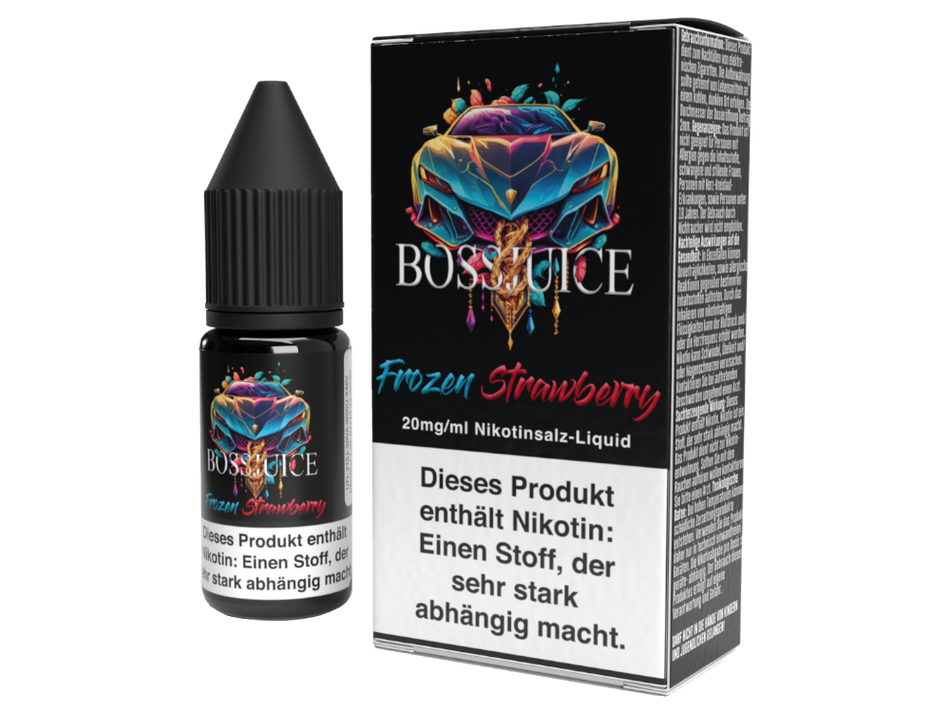 Boss Juice - Frozen Strawberry - Nikotinsalz Liquid