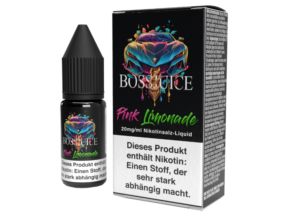 Boss Juice - Pink Limonade - Nikotinsalz Liquid