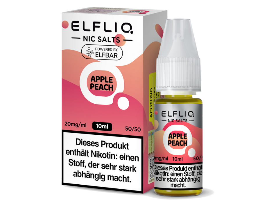 ELFLIQ | Apple Peach | Nicotine Salt Liquid | 10ml