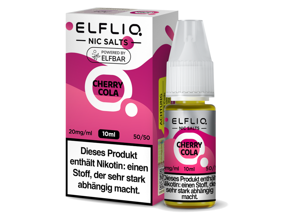 ELFLIQ | Cherry Cola | Nicotine Salt Liquid | 10ml