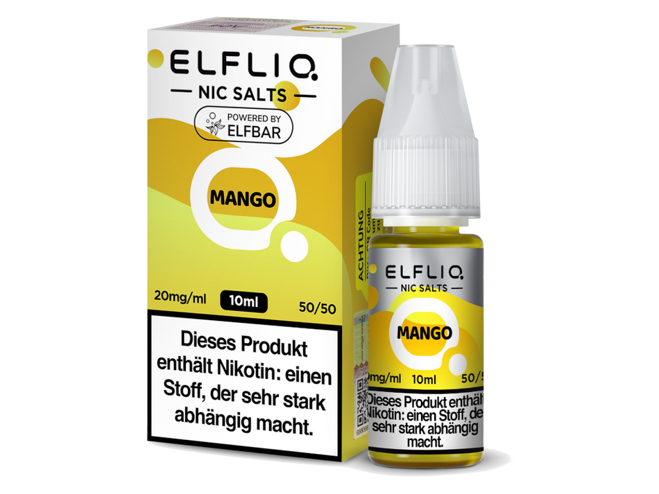 ELFLIQ | Mango | Nicotine Salt Liquid | 10ml