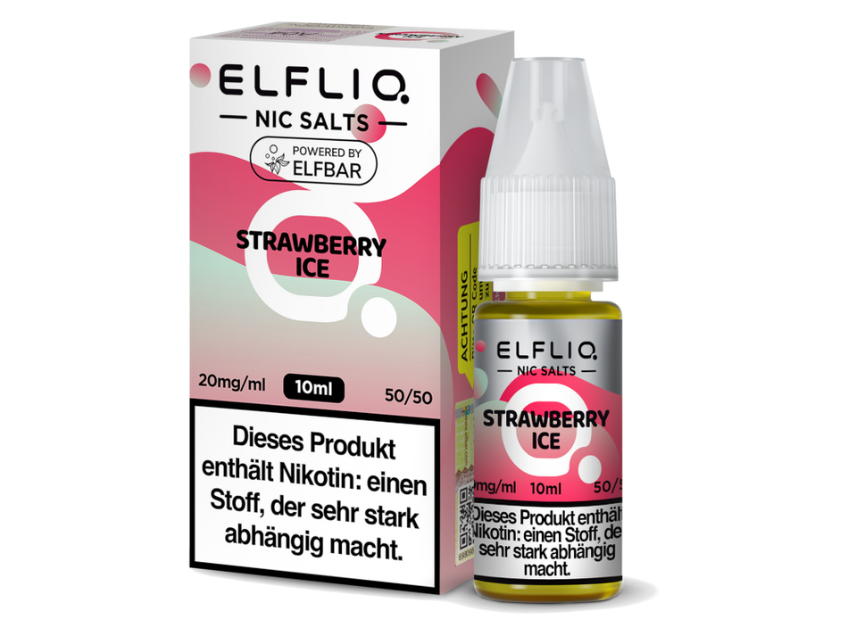 10 x ELFLIQ Liquid | Strawberry ice cream