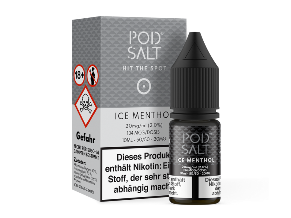 Pod Salt - Ice Menthol - Nicotine Salt Liquid