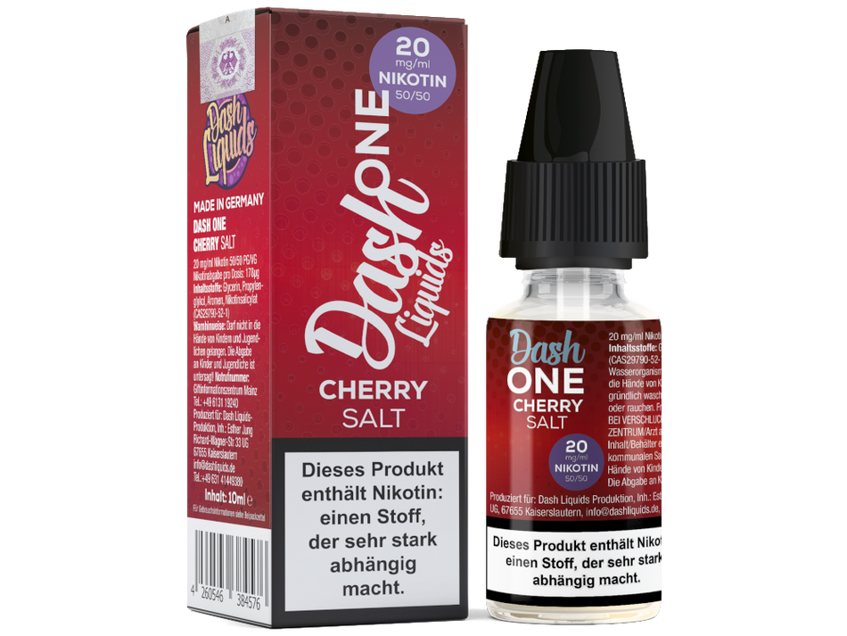 Dash Liquids - One - Cherry - Nikotinsalz Liquid