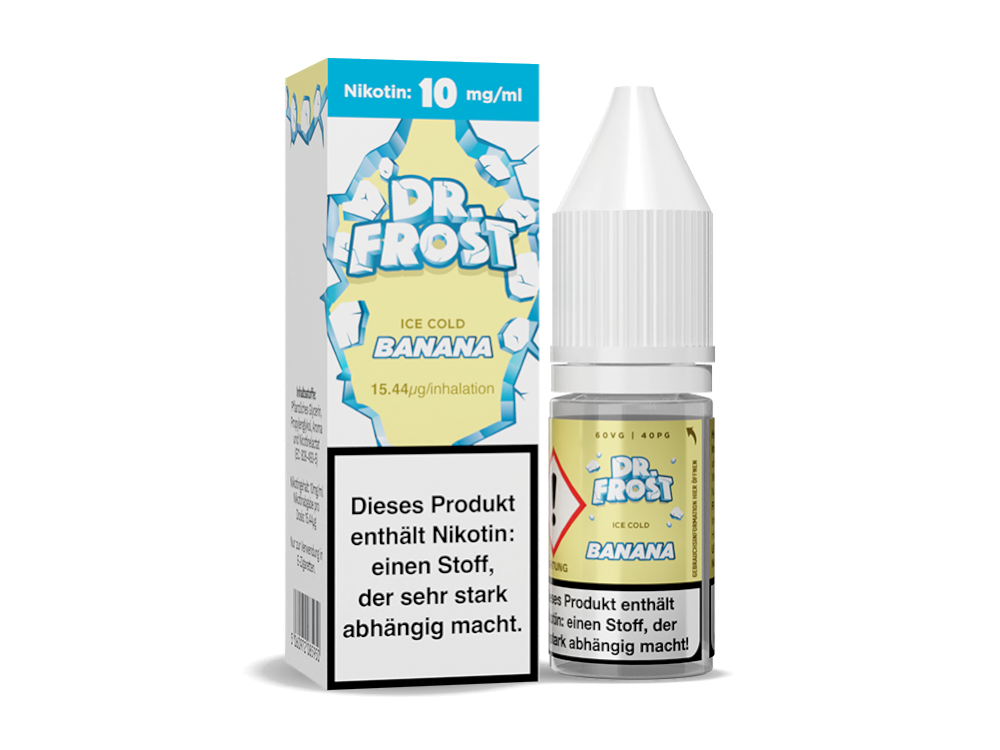Dr. Frost - Ice Cold - Nicotine Salt Liquid - Banana