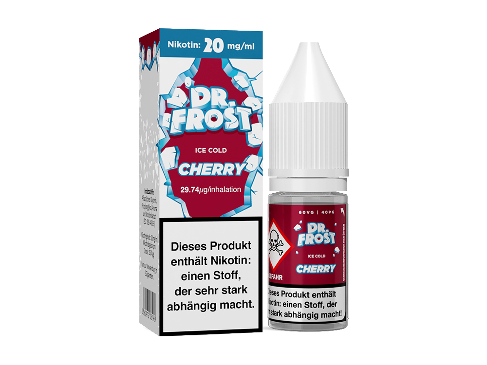 Dr. Frost - Ice Cold - Nikotinsalz Liquid - Cherry