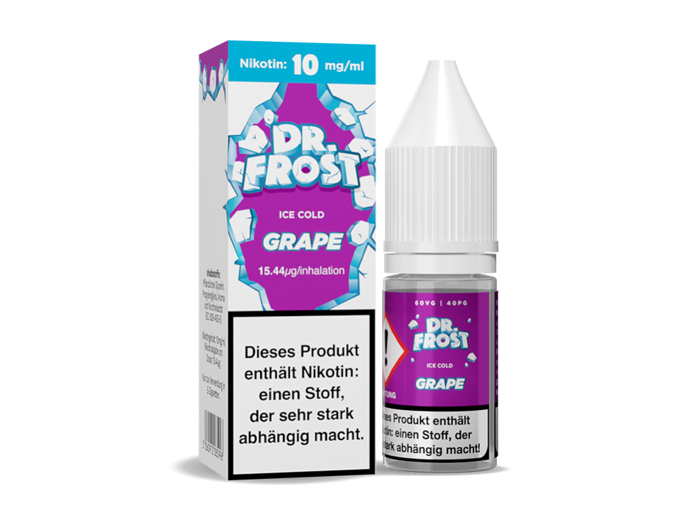 Dr. Frost - Ice Cold - Nicotine Salt Liquid - Grape