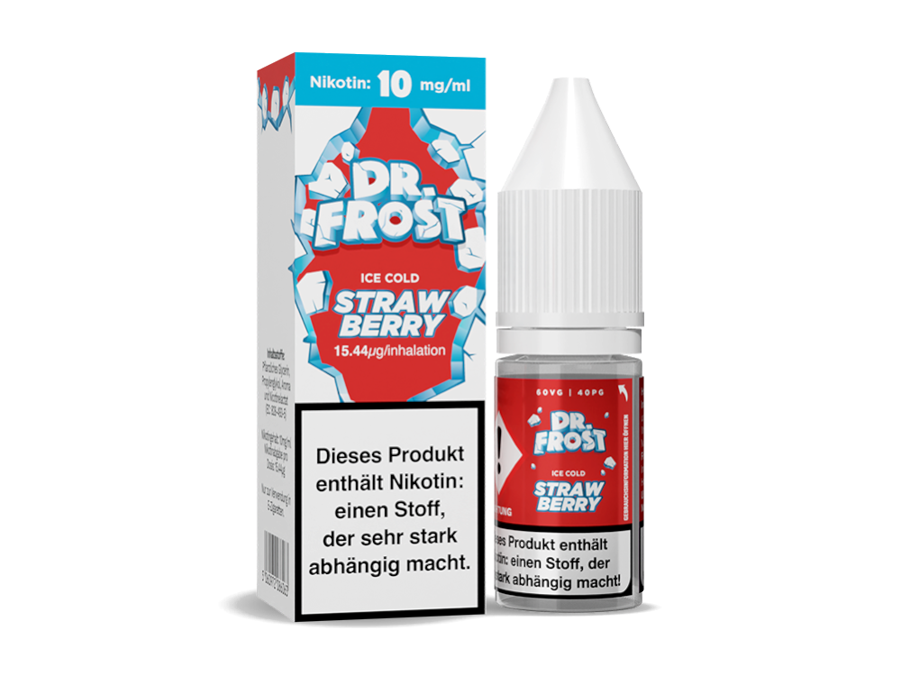Dr. Frost - Ice Cold - Nicotine Salt Liquid - Strawberry