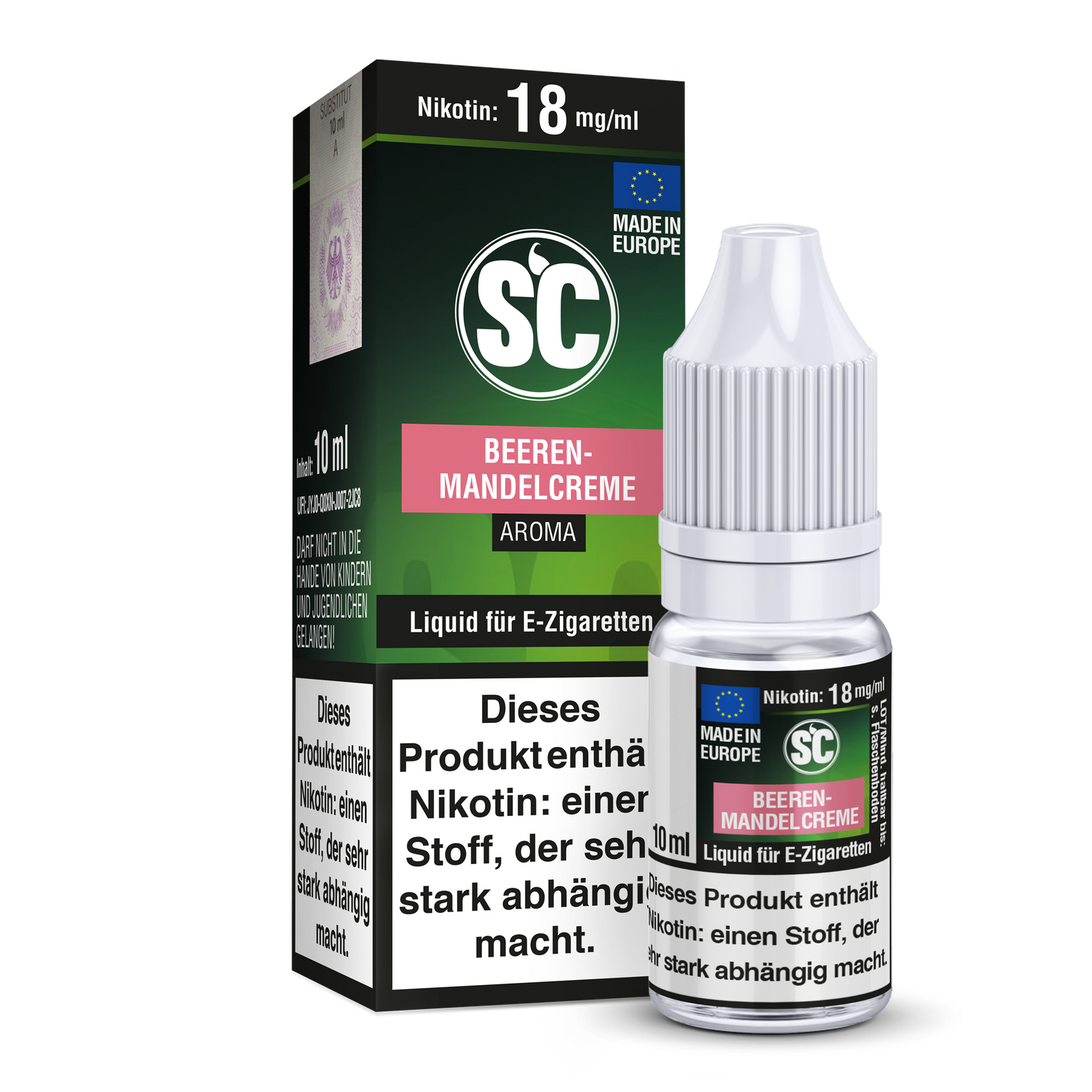 SC - Beeren-Mandelcreme E-Zigaretten Liquid
