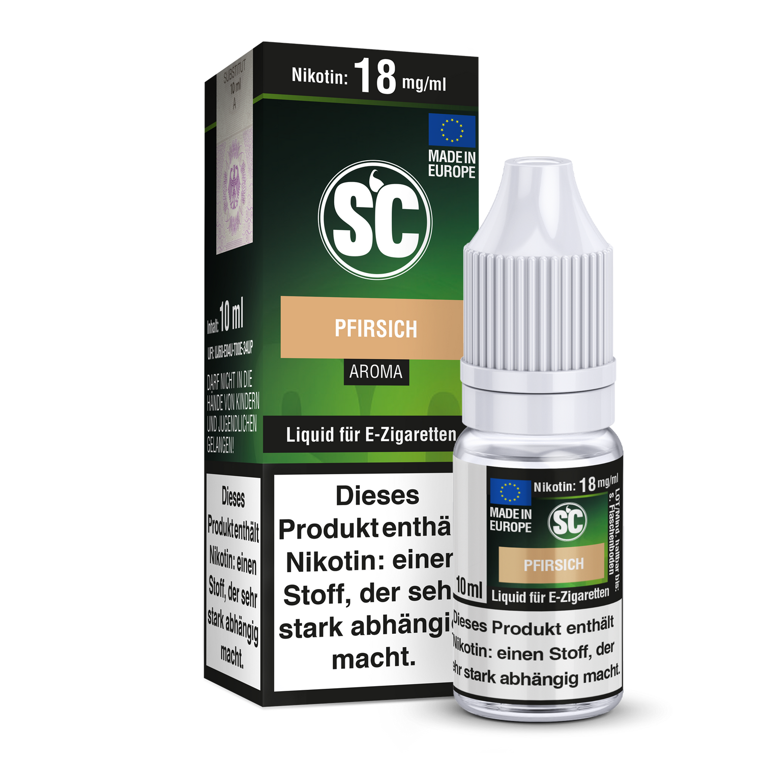 SC - Peach E-Cigarette Liquid