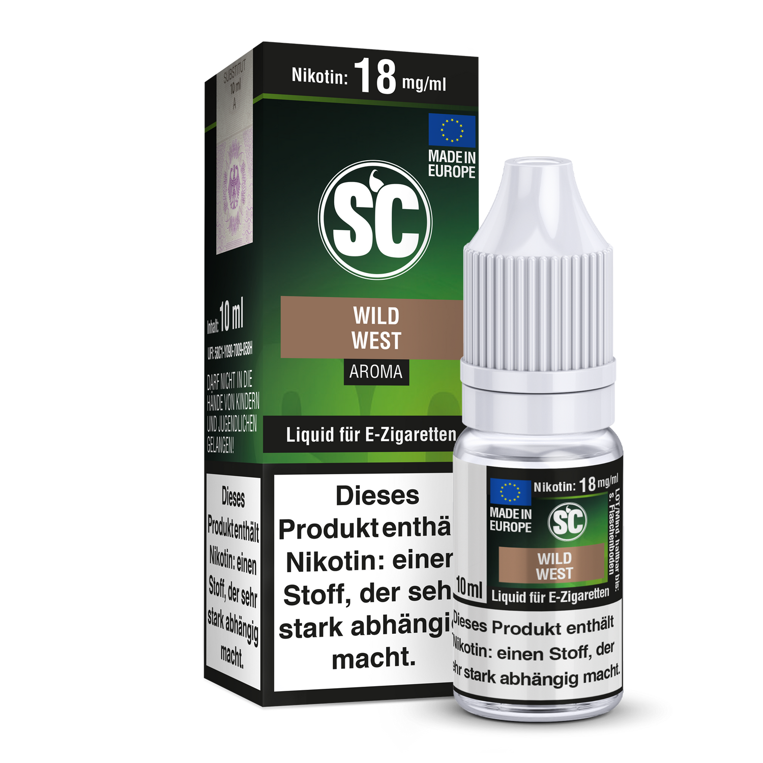 SC - Wild West Tabakaroma E-Zigaretten Liquid