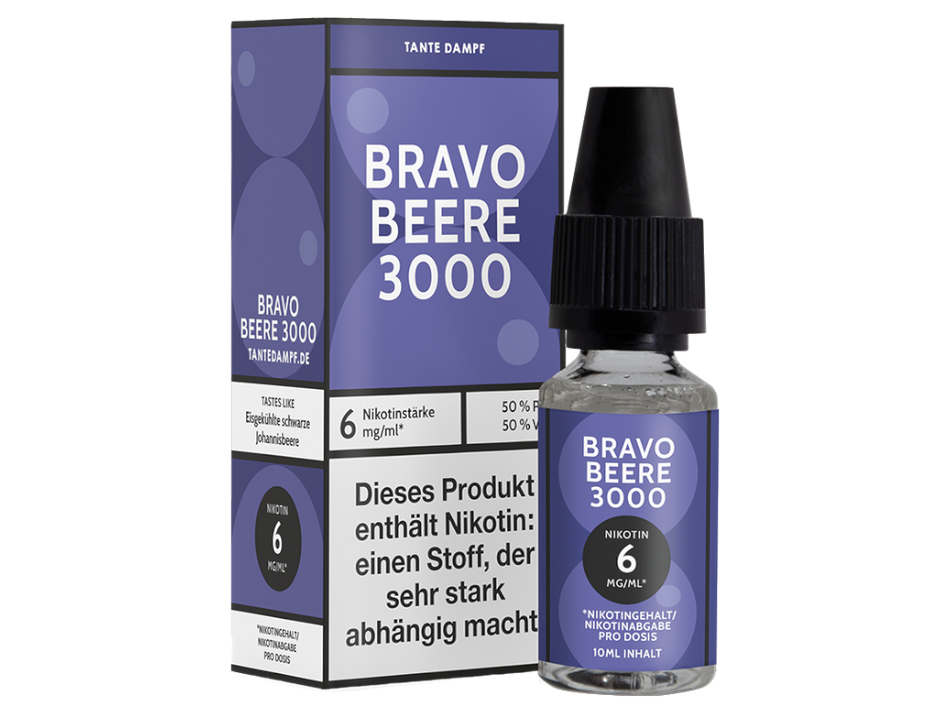 Tante Dampf - Bravo Beere 3000 E-Zigaretten Liquid