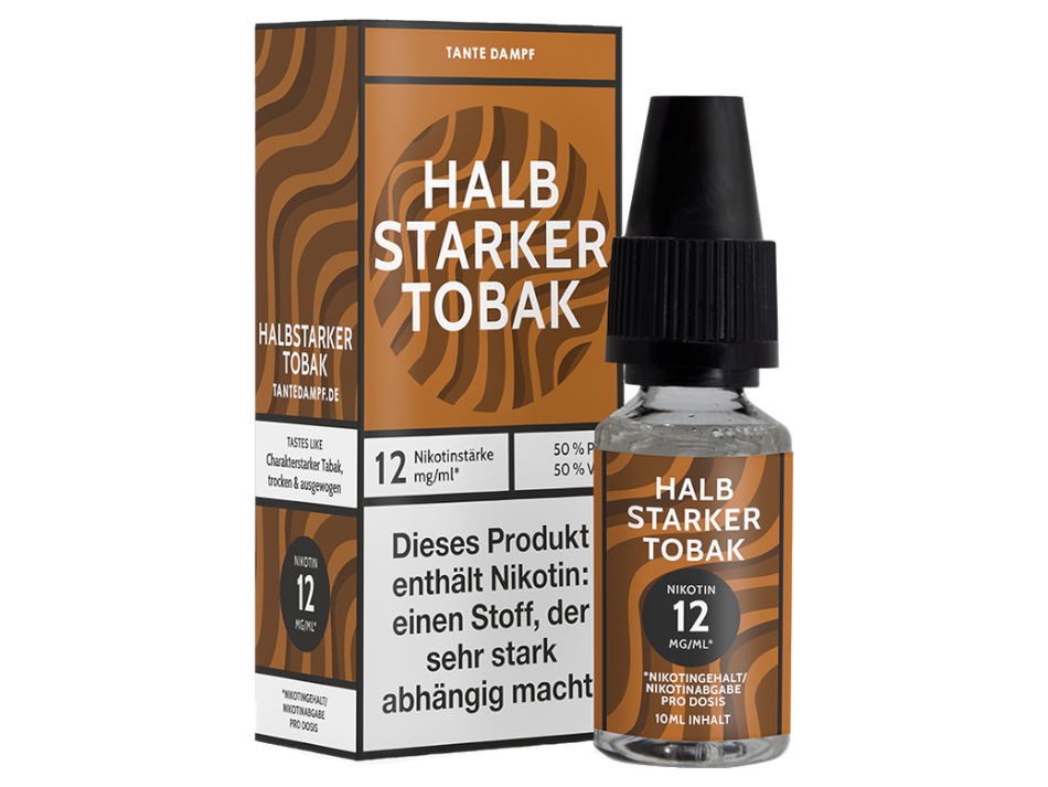 Tante Dampf - Halbstarker Tobak E-Zigaretten Liquid