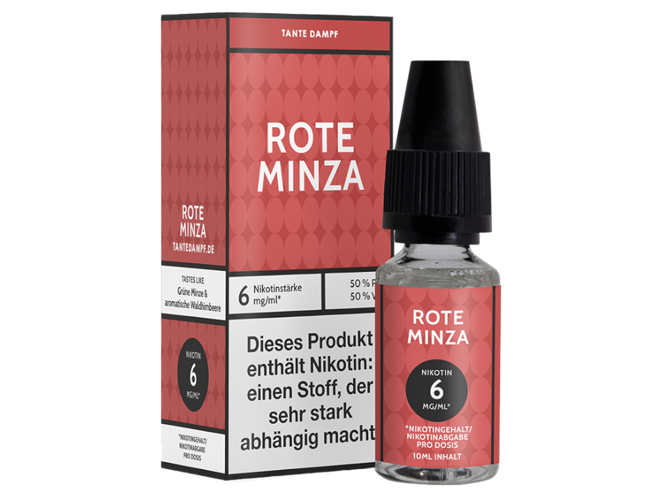 Tante Dampf - Rote Minza E-Zigaretten Liquid