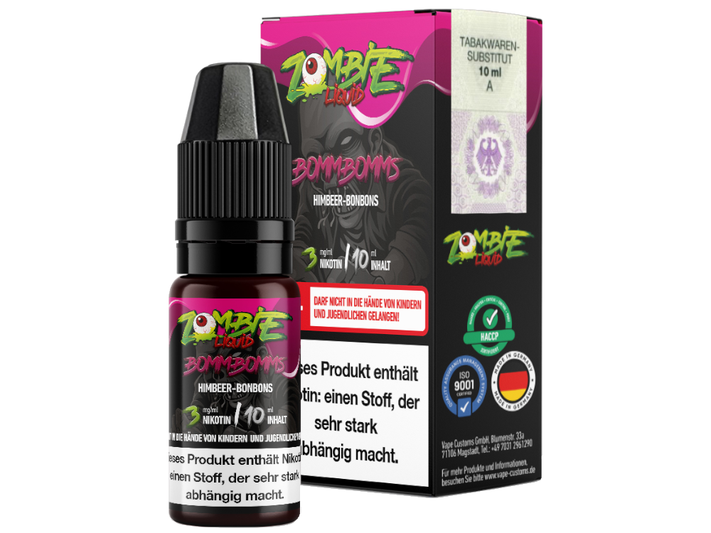 Zombie - E-Cigarette Liquid - Bommbomms