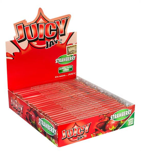 Strawberry King Size Slim Papers | Juicy Jays Großhandel B2B