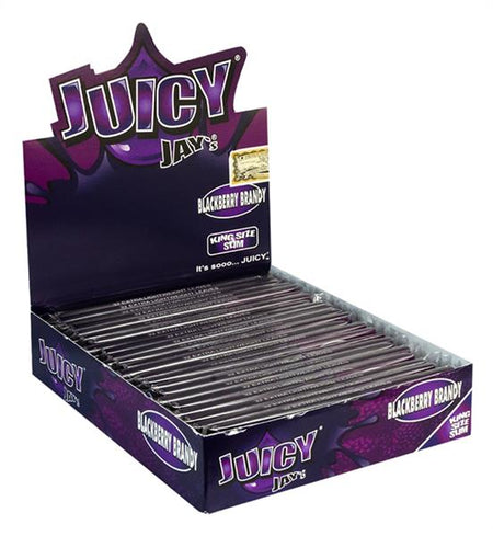 Blackberry Brandy King Size Slim Papers | Juicy Jays Großhandel B2B