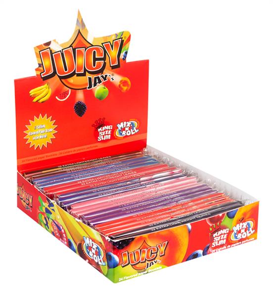 Mix`n`Roll King Size Slim Papers | Juicy Jays Großhandel B2B