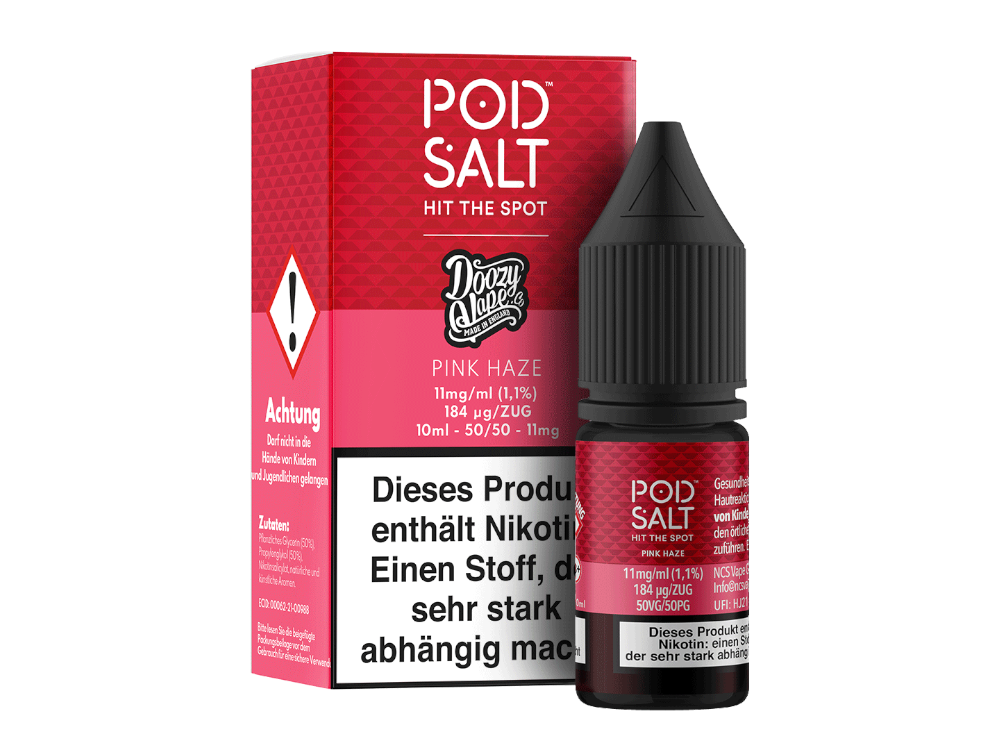 Pod Salt Fusion - Pink Haze - Nicotine Salt Liquid