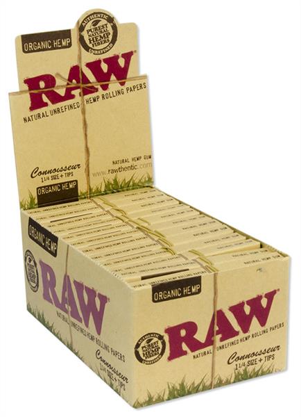 Organic Connoisseur 1 1/4 Papers + Filtertips RAW Großhandel B2B