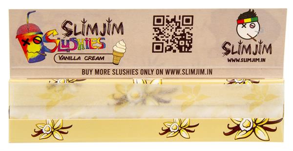 Vanilla Cream King Size Slim Papers | Slim Jim Slushies