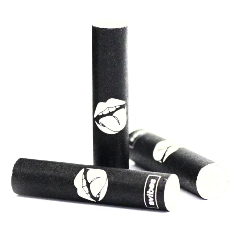 avibes® 50 x Aktivkohlefilter Slim 6mm | Sick Lips Edition