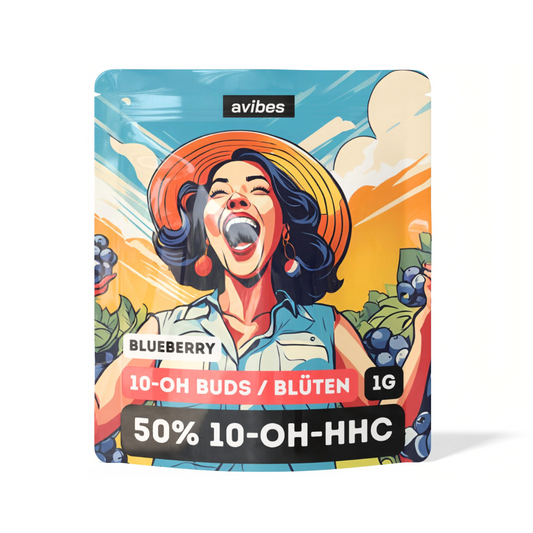 avibes® 50% 10-OH-HHC Blüten Blueberry Großhandel