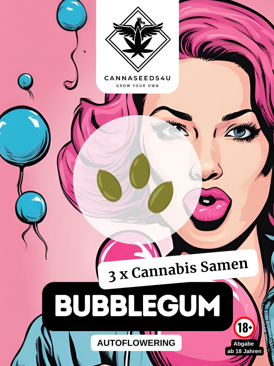 C4U cannabis seeds | Bubblegum