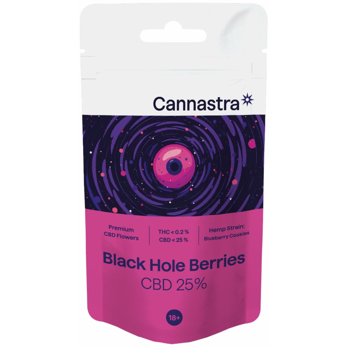 Cannastra® CBD Blüten Black Hole Berries Großhandel