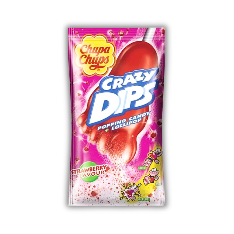 Chupa Chups Crazy Dips Erdbeere großhandel