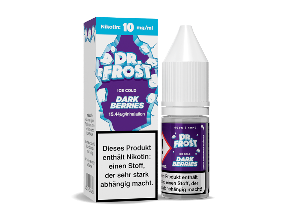 Dr. Frost - Ice Cold - Nicotine Salt Liquid - Dark Berries
