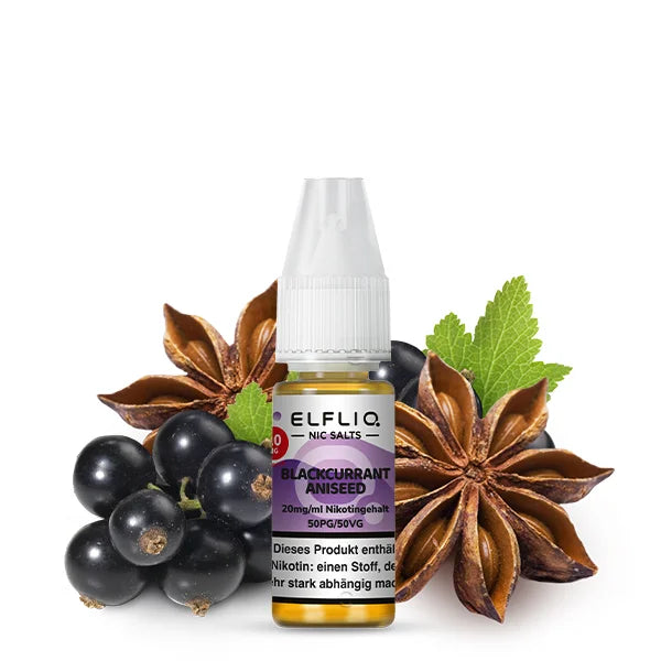 10 x ELFLIQ Liquid | Blackcurrant Aniseed