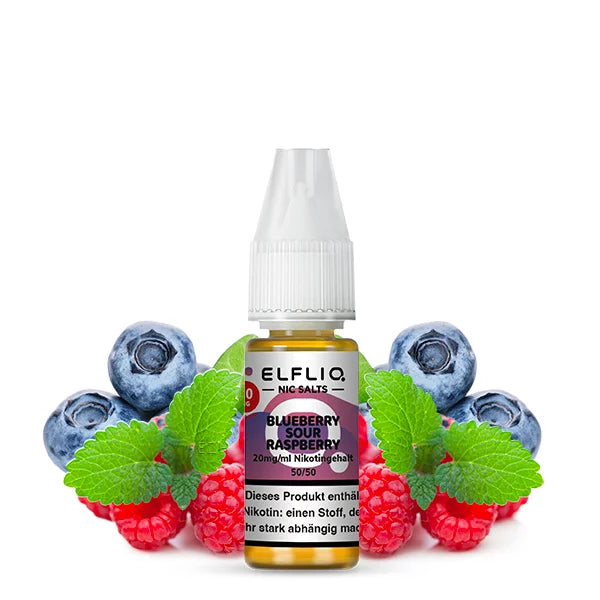 10 x ELFLIQ Liquid | Blueberry Sour Raspberry