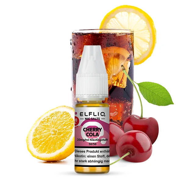 10 x ELFLIQ Liquid | Cherry Cola