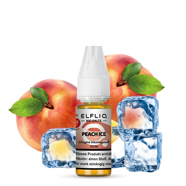 10 x ELFLIQ Liquid | Peach Ice