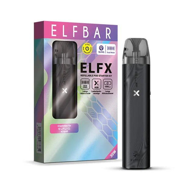 ELFBAR ELFX Pod Kit Black Großhandel