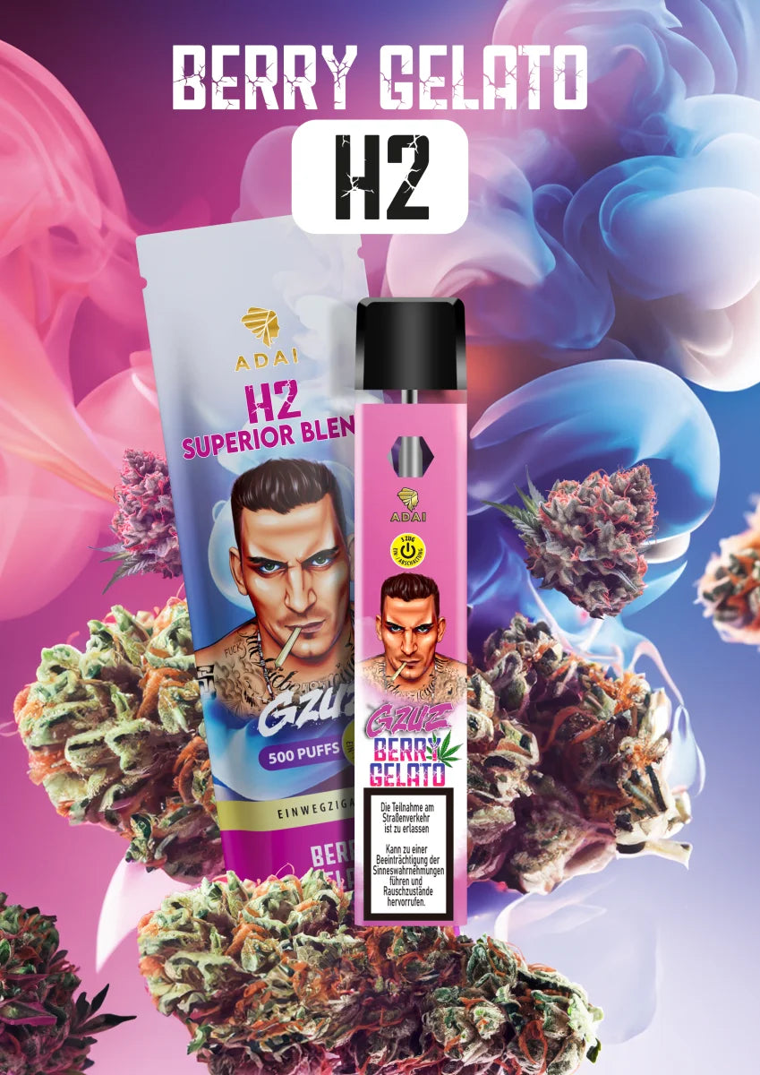 GZUZ Vape | 95% Superior Blend | Berry Gelato🍓🍦