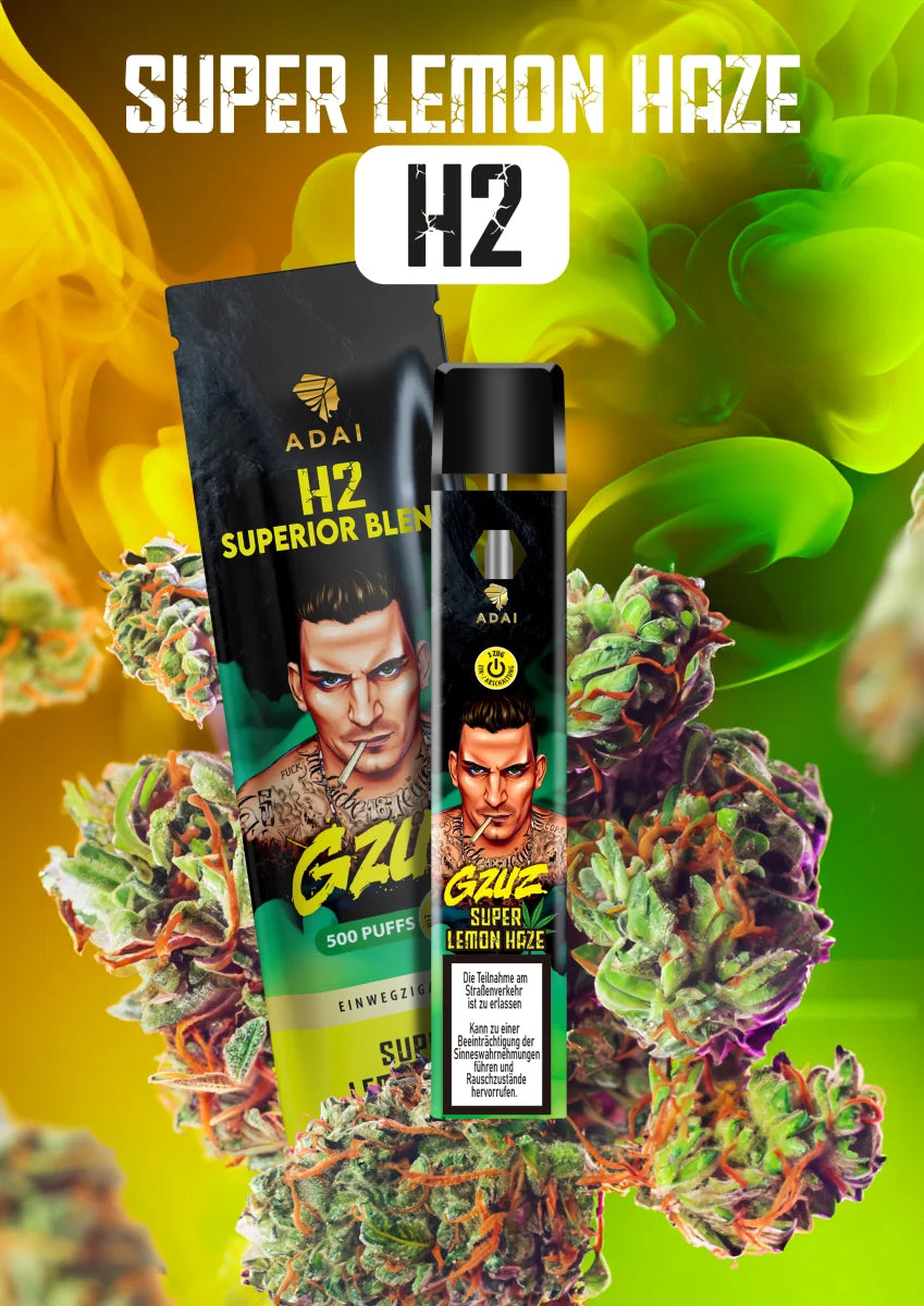 GZUZ Vape | 95% Superior Blend | Super Lemon Haze🍋