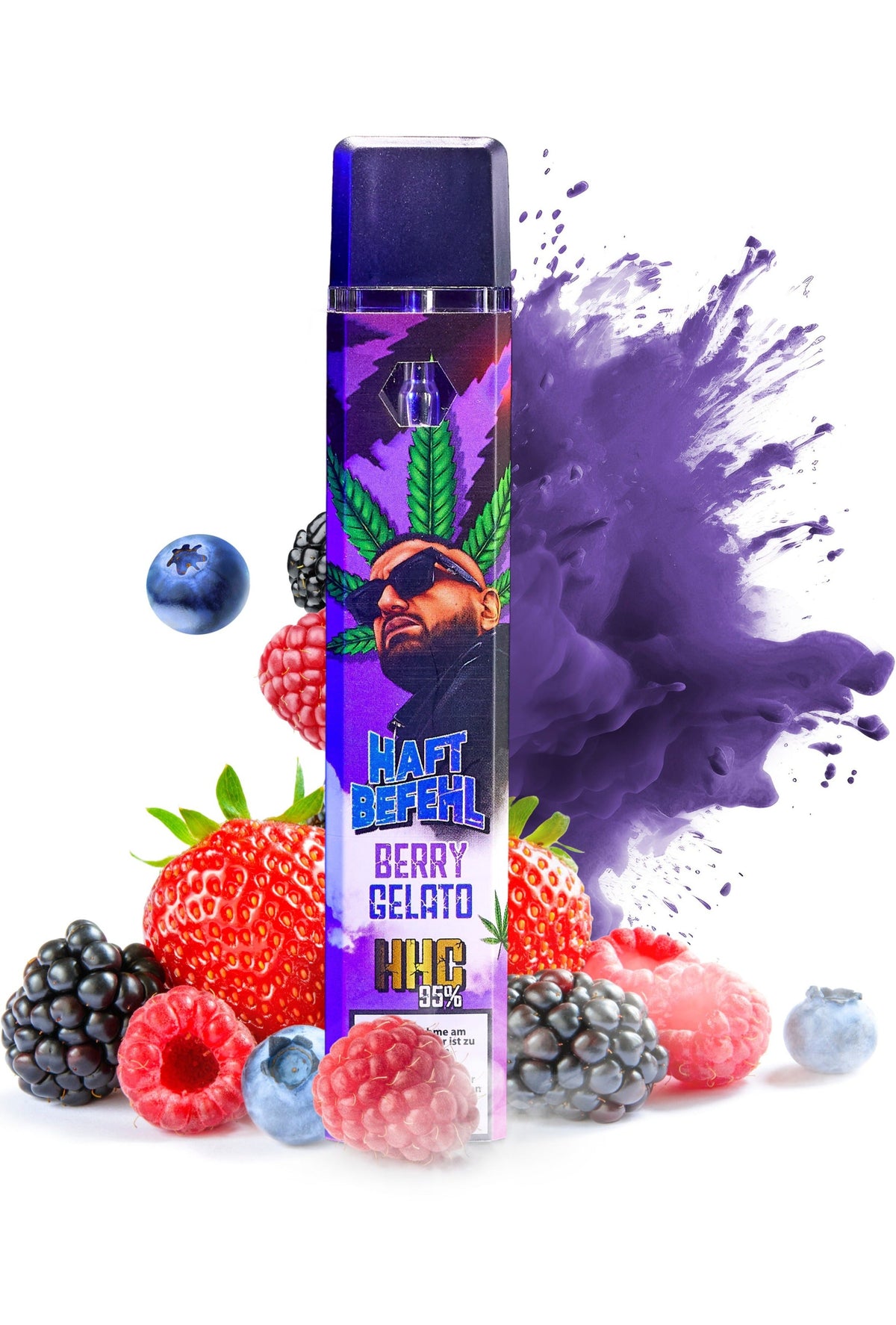 Haftbefehl HHC Vape Berry Gelato im Großhandel kaufen