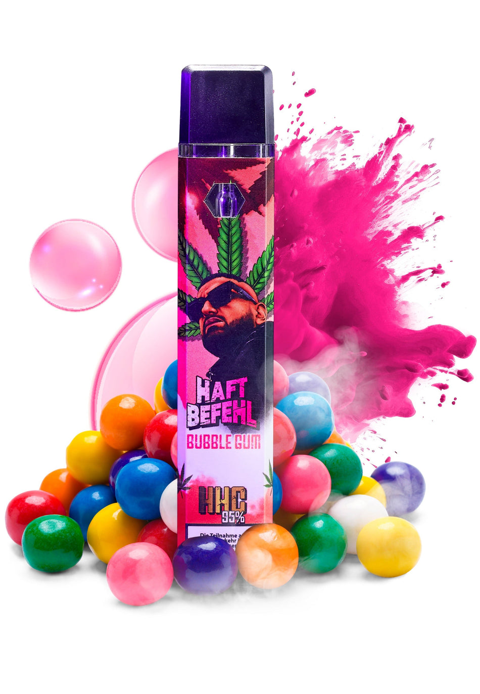 haftbefehl hhc vape bubblegum grosshandel b2b